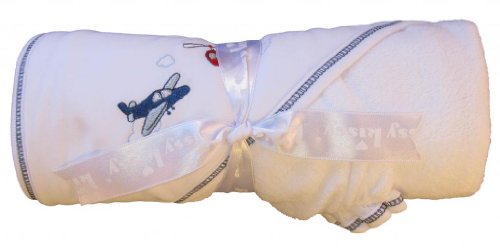 Kissy Kissy - Toalla para bebé con Mitón Tipo Aviador -