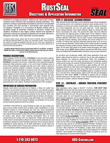 Kit de Recubrimiento de Chasis Plateado KBS Coatings 57003 - Imagen 4