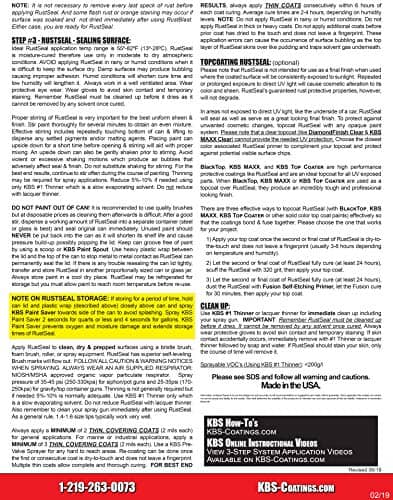 Kit de Recubrimiento de Chasis Plateado KBS Coatings 57003 - Imagen 5