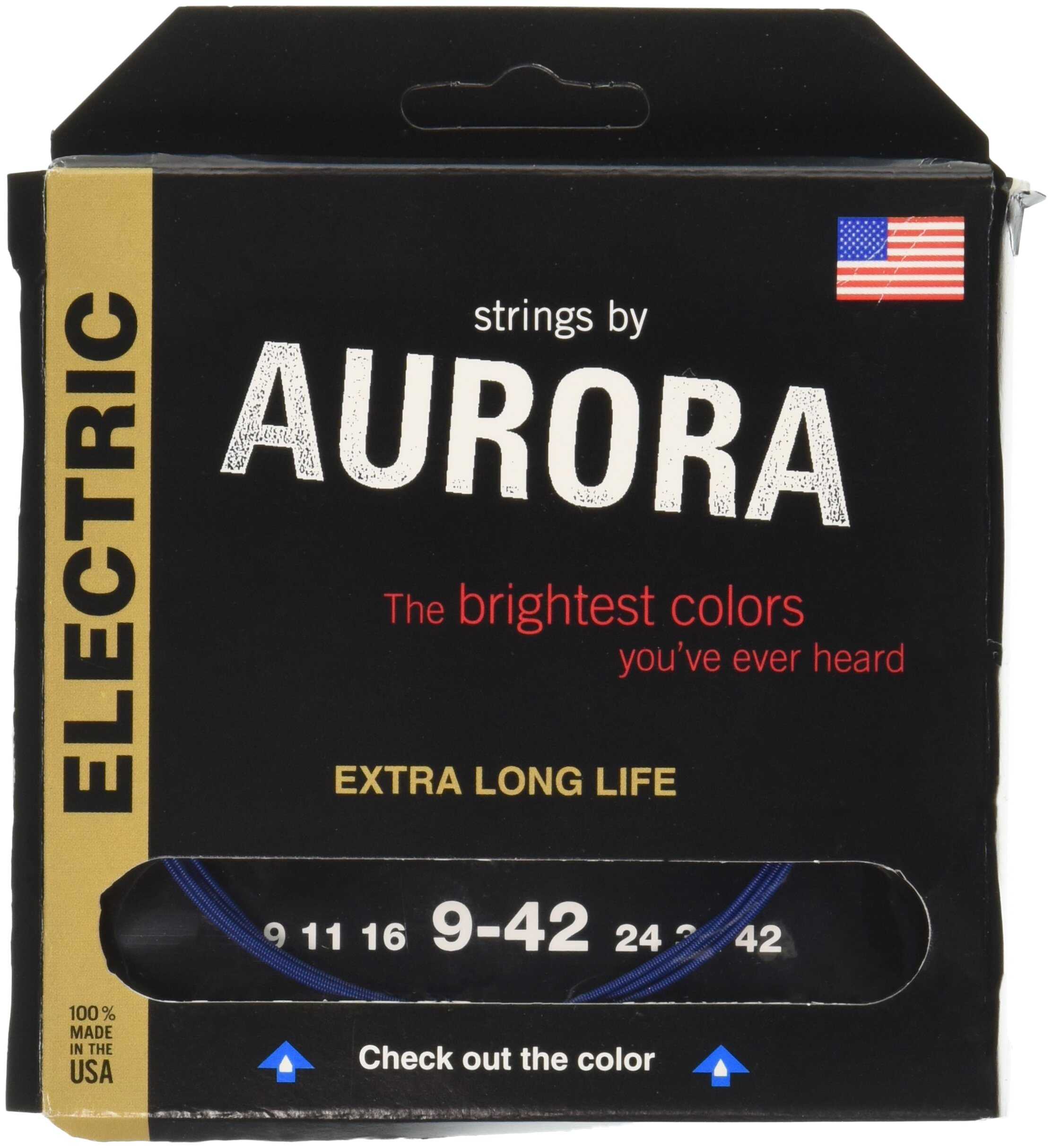 Cuerdas de Bajo Aurora AURPPB5-45 45-125, Morado - Imagen 3