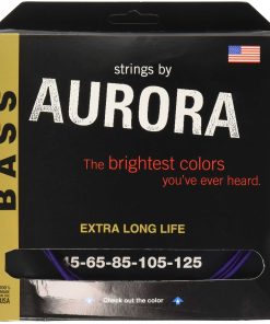 Cuerdas de Bajo Aurora AURPPB5-45 45-125, Morado