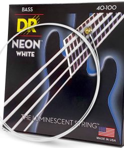 Cuerdas de bajo DR, 4 cuerdas para guitarra bajo, Neon