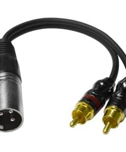 Seismic Audio - SA-Y6 - Cable Divisor en Y de 6 Pulgadas -