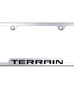 Marco de placa de matrícula para GMC Terrain de acero