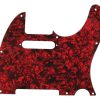 D'Andrea Pro Tele Guitar Pickguard, Rojo Perlado