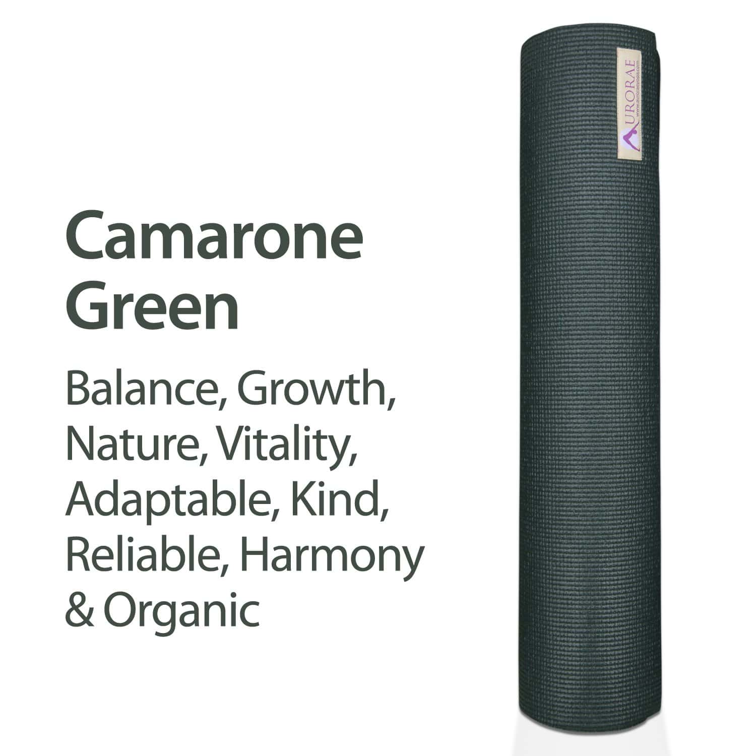 Tapete de Yoga AURORAE Classic/Printed -Verde Camerone - Imagen 6