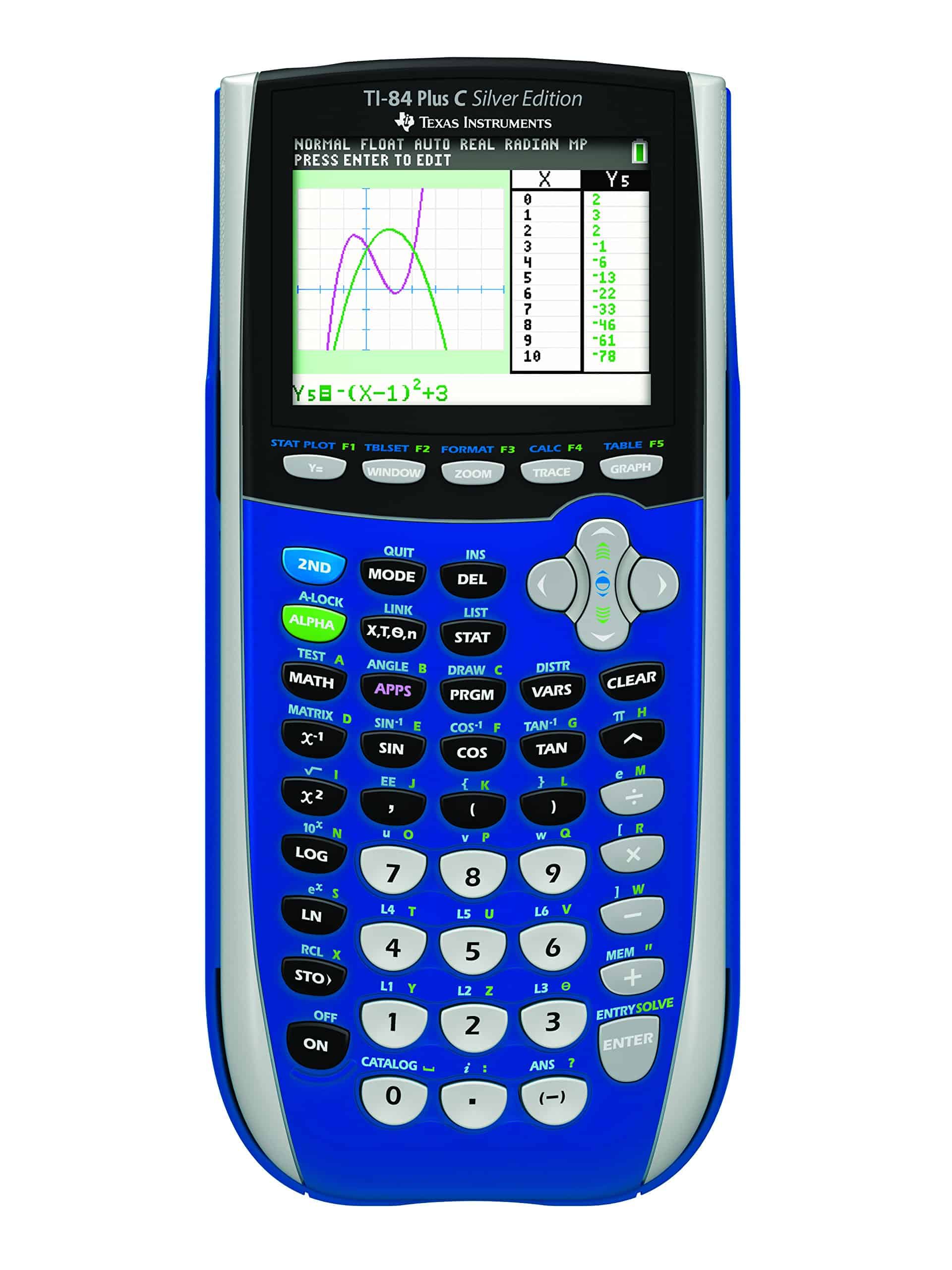 Calculadora Gráfica Texas Instruments TI-84 Plus C Silver
