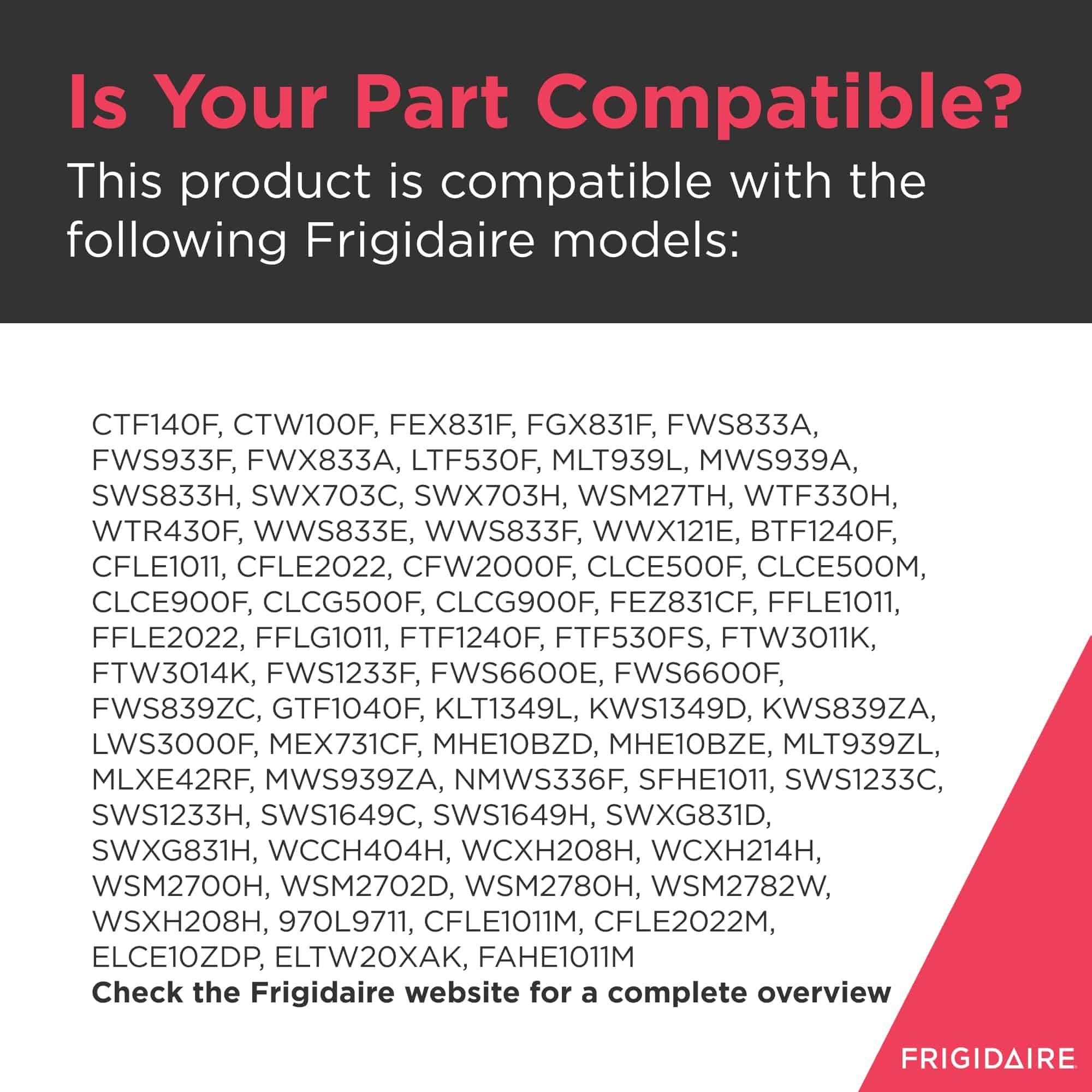 Manguera de desagüe para lavadoras Frigidaire 134592700, - Imagen 7