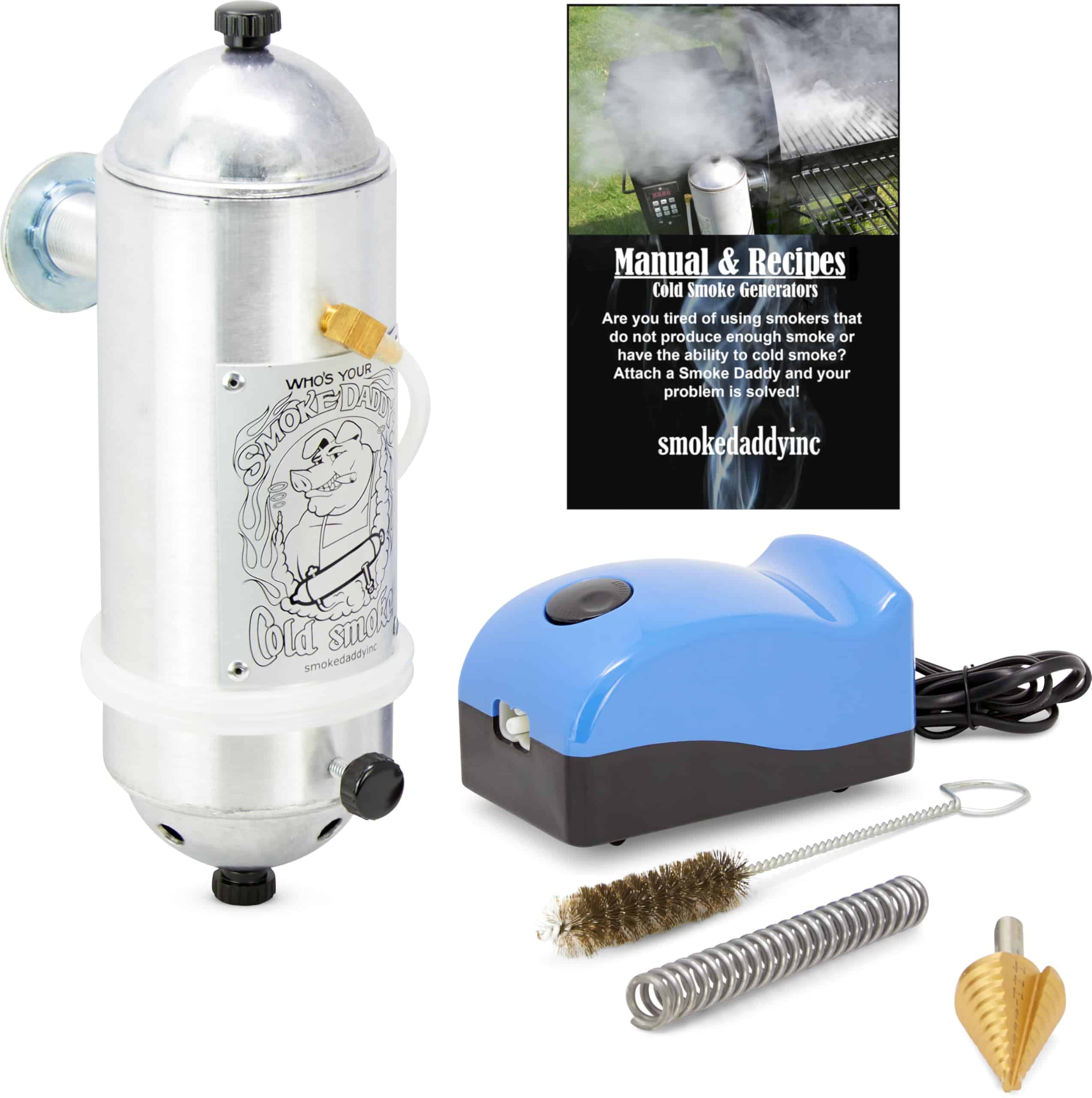 Generador de Humo Smoke Daddy Big Kahuna | -Plata