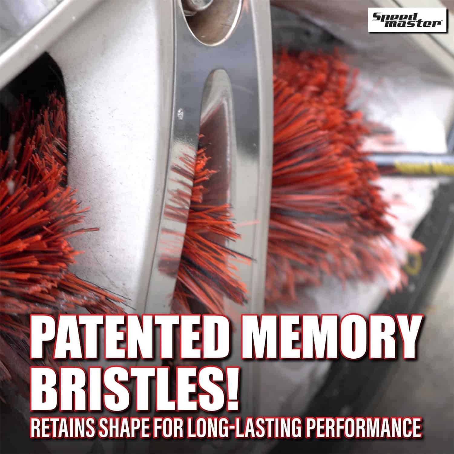 Cepillo de Ruedas Speed Master | Cerdas de Espuma con - Imagen 4