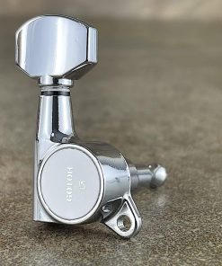 Clavijas cromadas tipo Schaller de Gotoh (6 en línea)