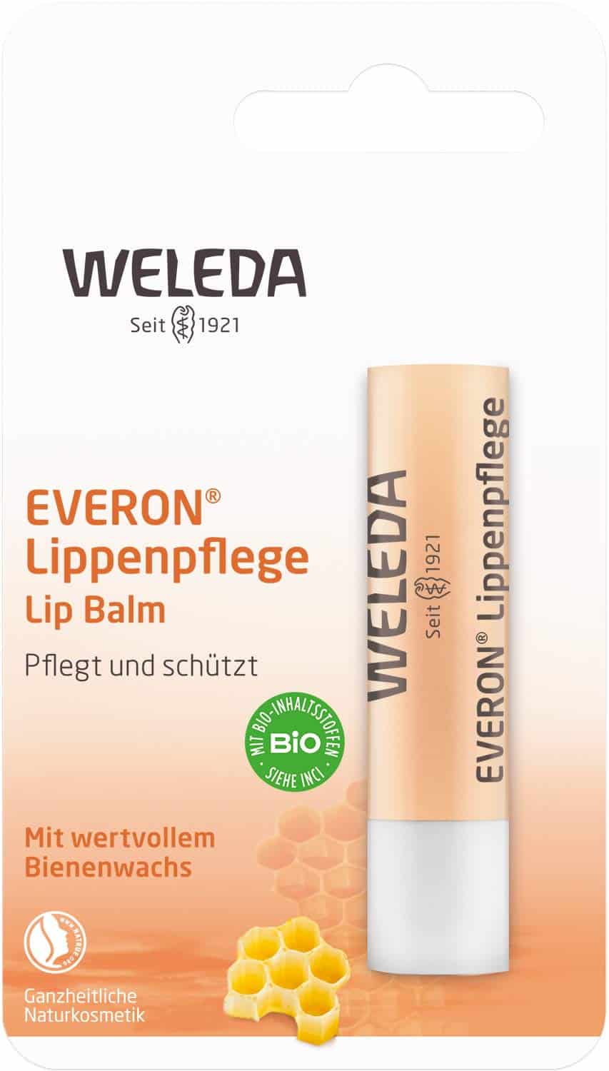 Bálsamo labial Weleda Everon - 0.17 Oz - Estuche de 6 .17 OZ