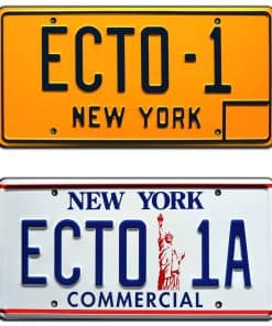 Ghostbusters | ECTO-1 + ECTO-1A | Placas de Matrícula