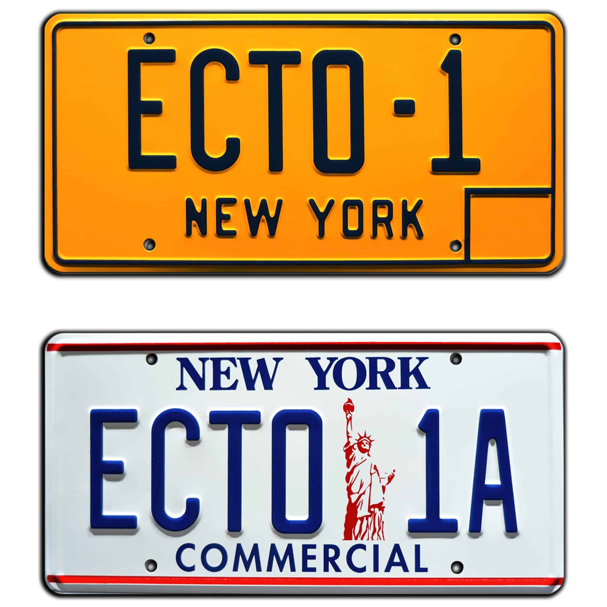 Ghostbusters | ECTO-1 + ECTO-1A | Placas de Matrícula