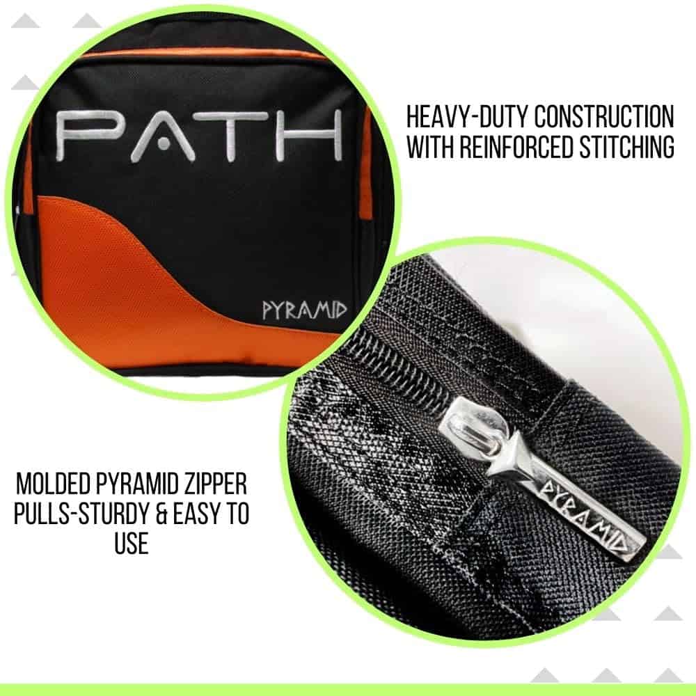 Bolso Deluxe de Bowling Pyramid Path Pro - Negro/Naranja - Imagen 5