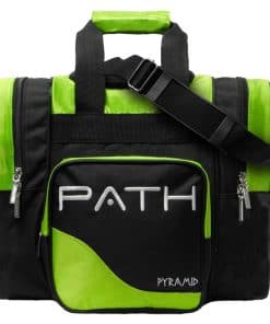 Bolso individual de lujo Pyramid Path Pro - Negro/Verde Lima