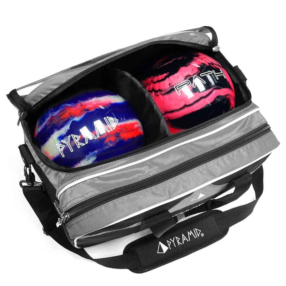 Bolso de bolos Pyramid Path Double Tote Plus con cubierta - Imagen 3