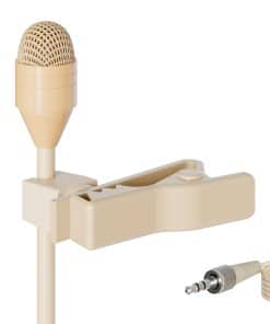 Micrófono de solapa Lavalier J K Pro Beige MIC-J 050