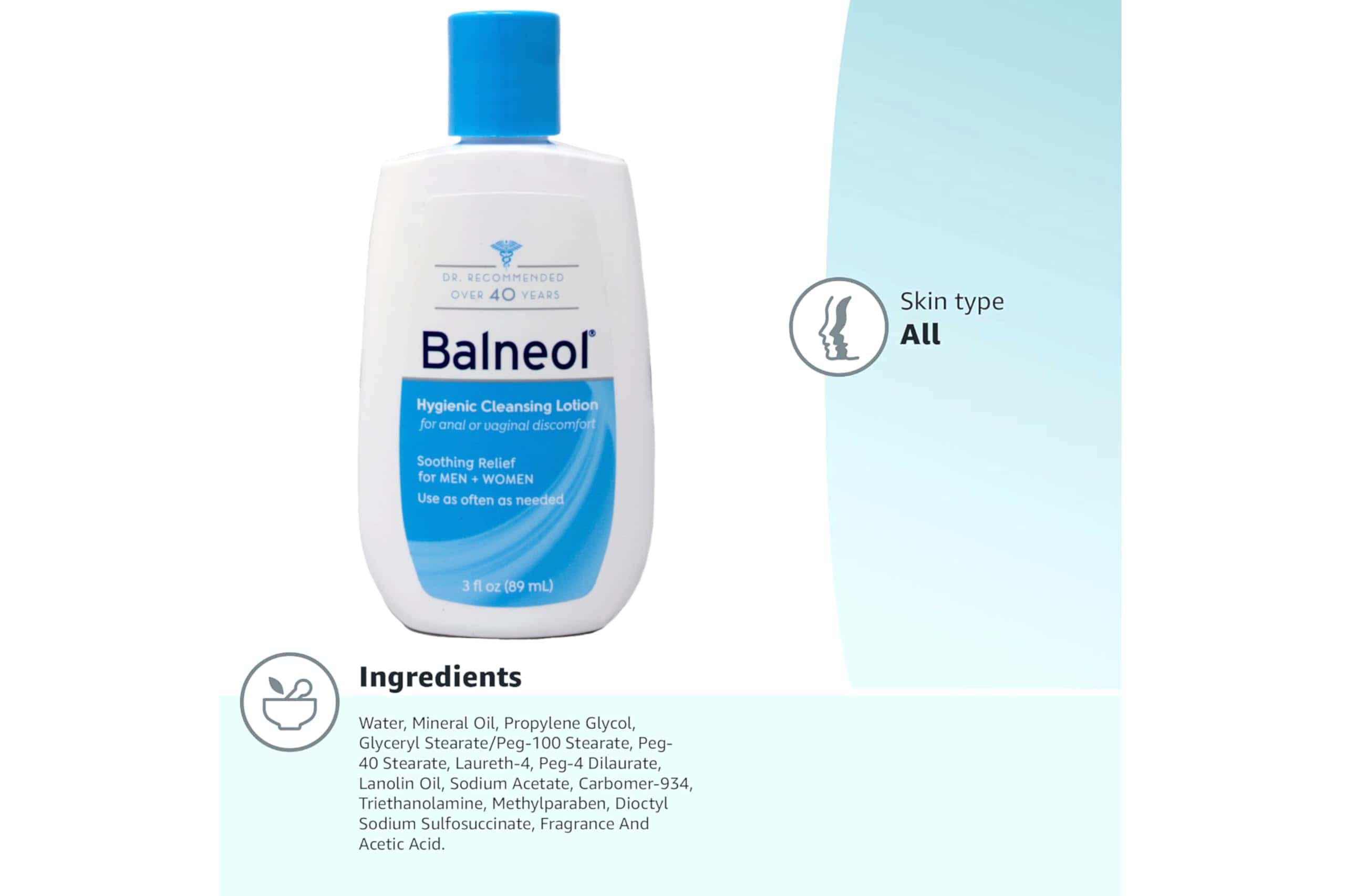 Balneol Loción de Limpieza Higiénica, 3.0 Oz (Paquete de 4) - Imagen 6