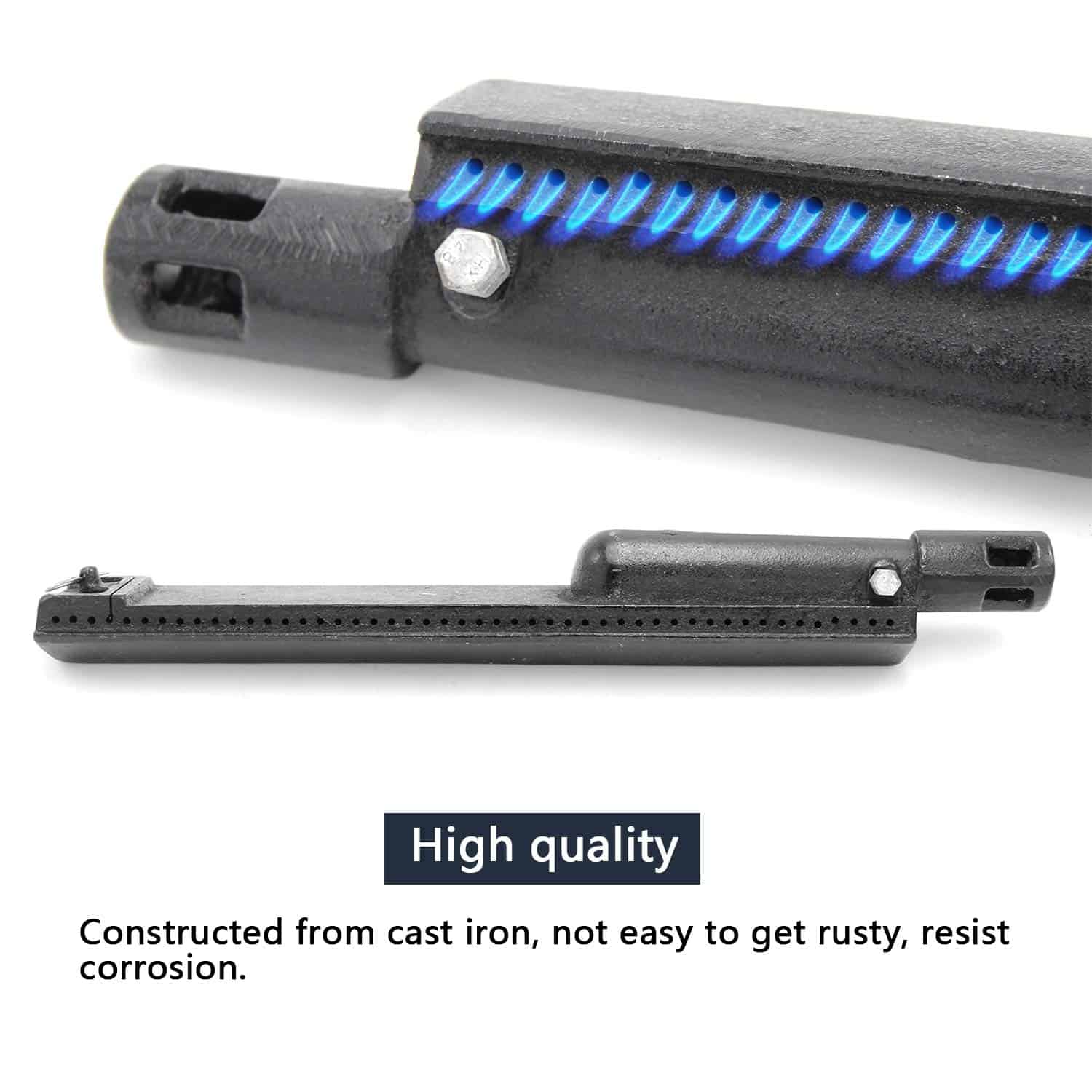 Kit de Tubo de Quemador de Hierro Fundido -Hierro Fundido Re - Imagen 4