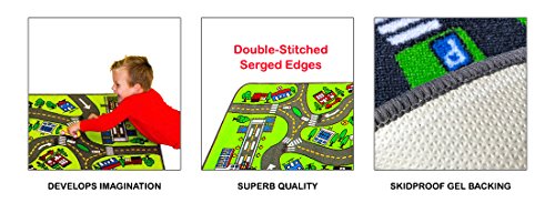 Learning Carpets Giant Road LC124, Blanco - Imagen 4