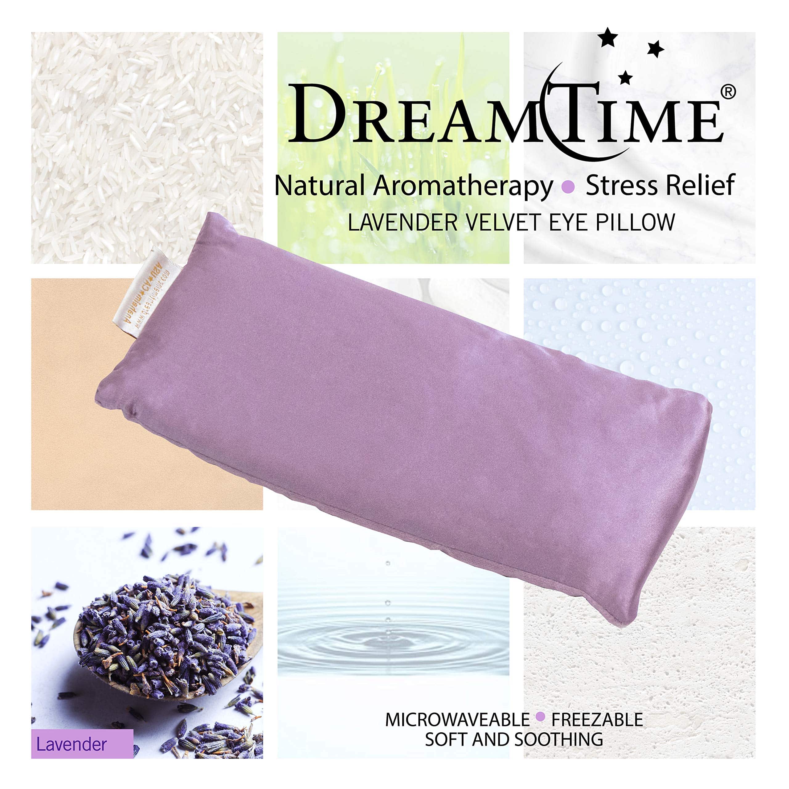 Almohada con peso para los ojos DreamTime, relleno de - Imagen 5