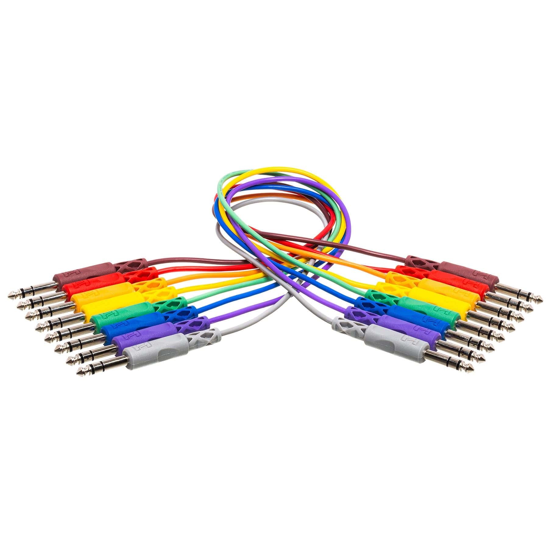 Hosa CSS-830 1/4" TRS a los mismos cables de parche