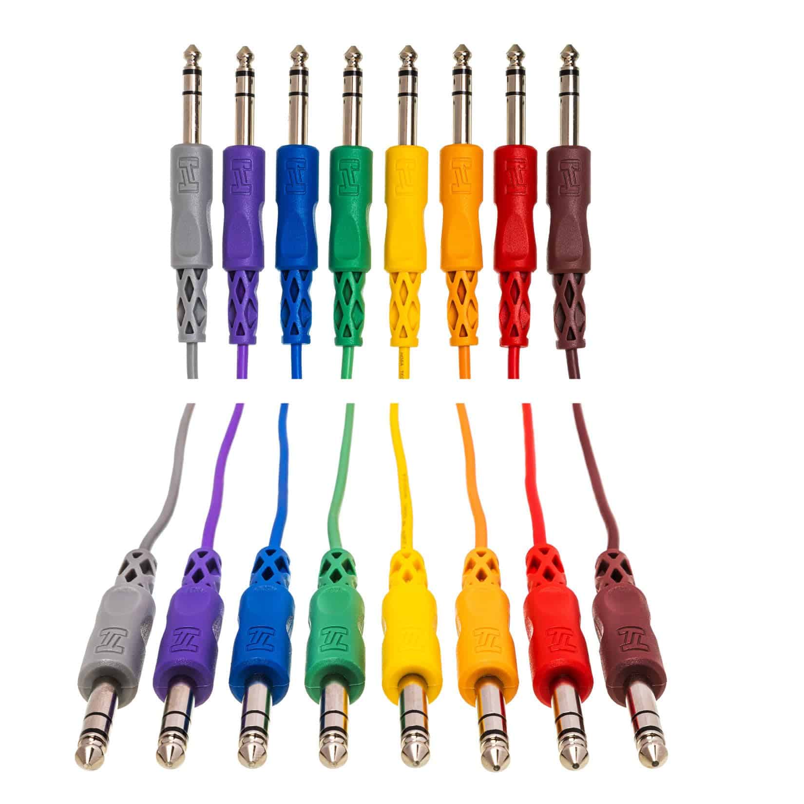 Hosa CSS-830 1/4" TRS a los mismos cables de parche - Imagen 3