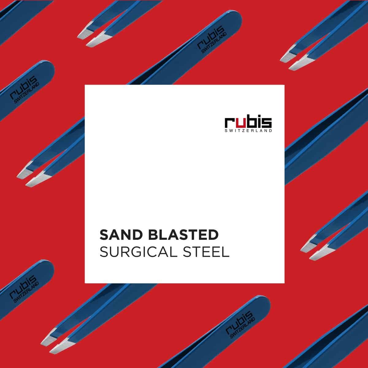 Pinzas de depilar inclinadas de acero inoxidable clásicas - Imagen 4