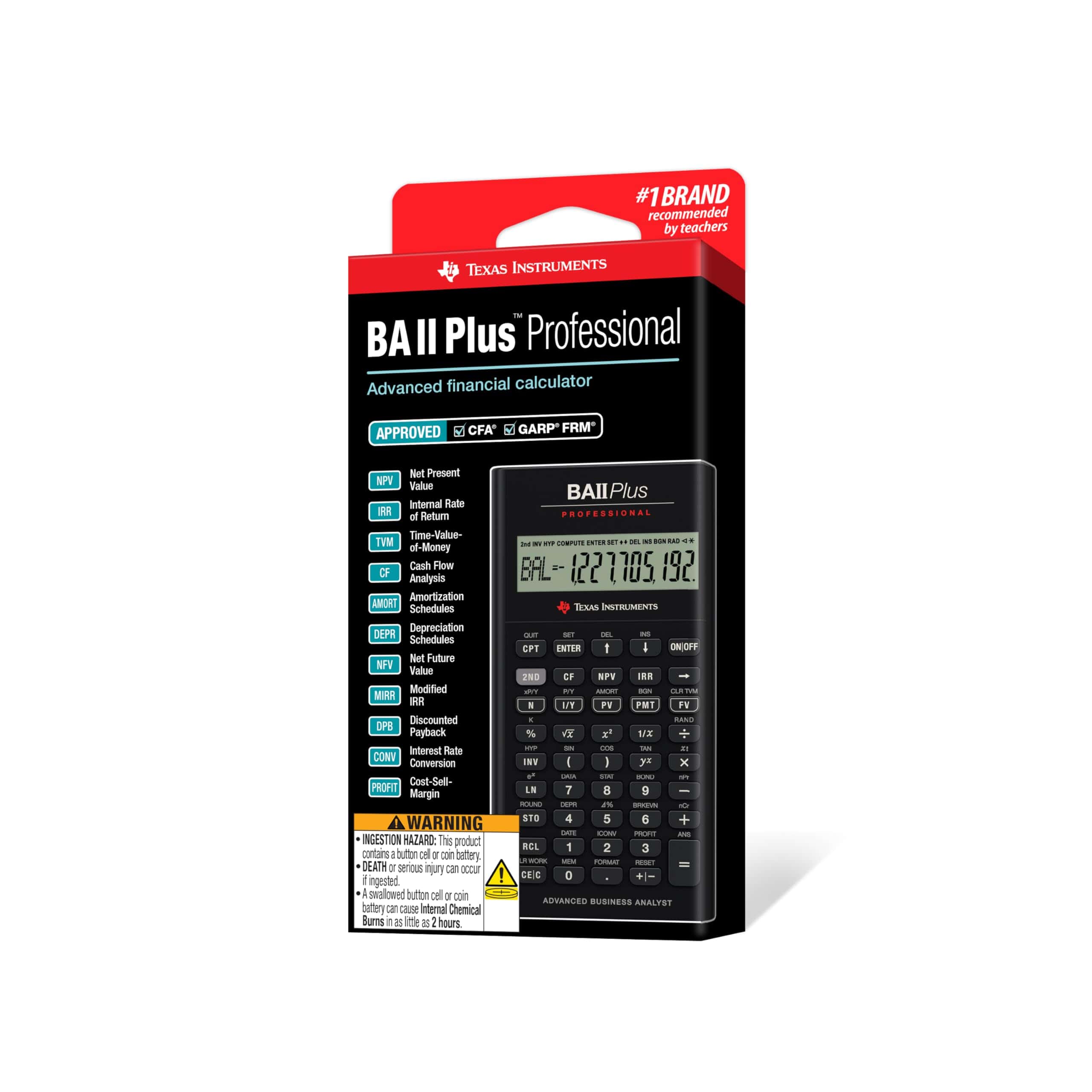 Calculadora Financiera Texas Instruments BA II Plus - Imagen 7