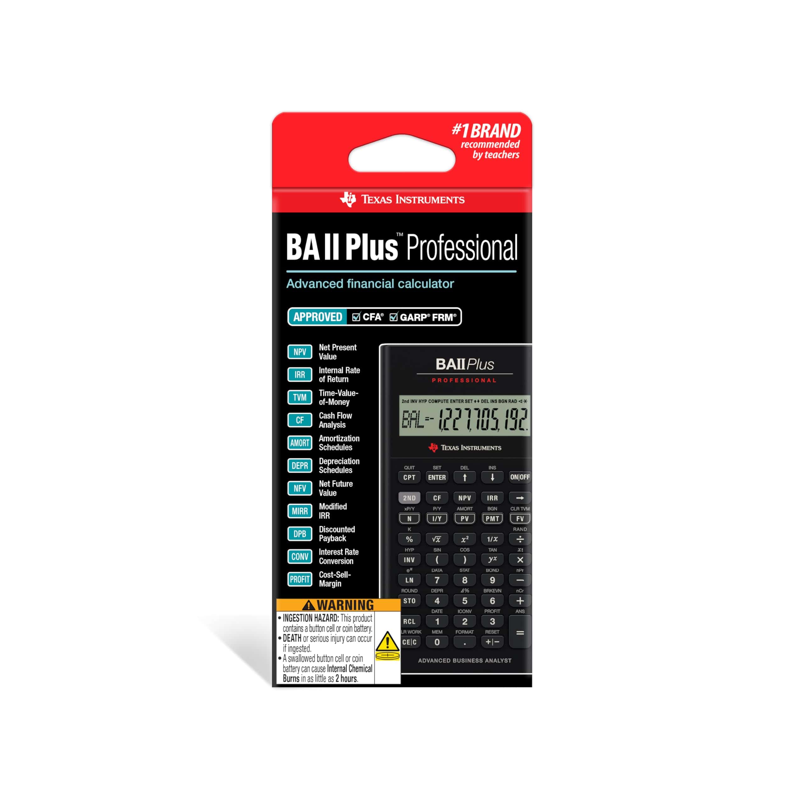 Calculadora Financiera Texas Instruments BA II Plus - Imagen 4