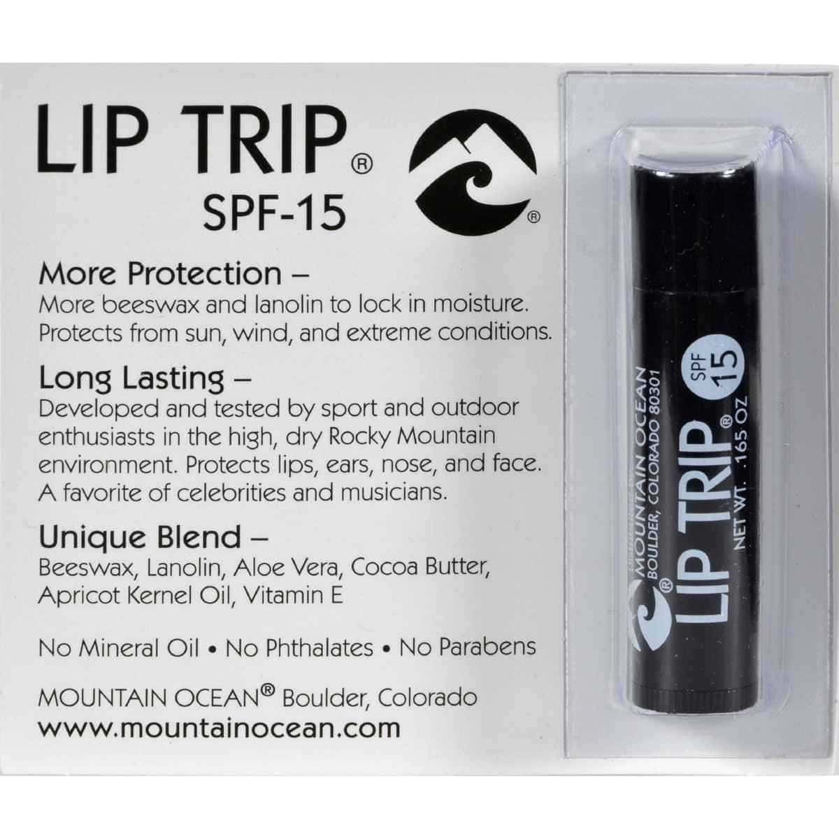 Mountain Ocean Lip Trip - 0.165 oz, (Caja de 12)