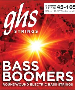 Cuerdas de bajo eléctrico GHS M3045 Boomers de 4 cuerdas,