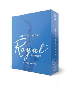 Cañas de Saxofón Alto D'Addario Royal, Fuerza 2.5, Paquete