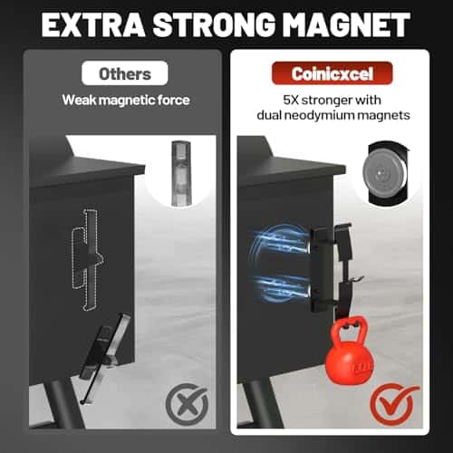 Organizador de Cable de Corriente Magnético de Metal con - Imagen 4