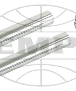 Puntas de Escape de Cola, Cromadas, Abrazaderas, para