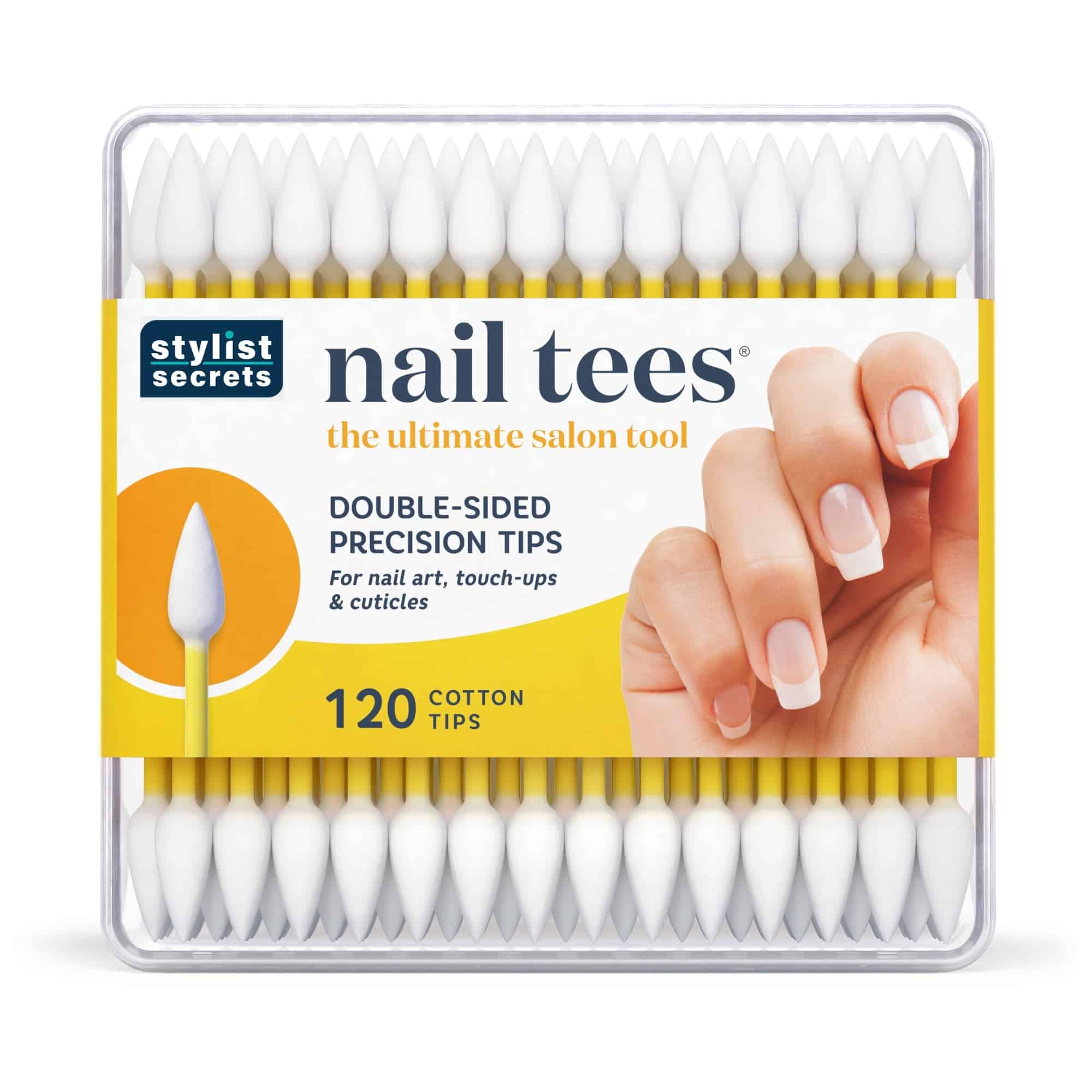 Fran Wilson NAIL TEES COTTON TIPS 120 Count (12 PACK) - La