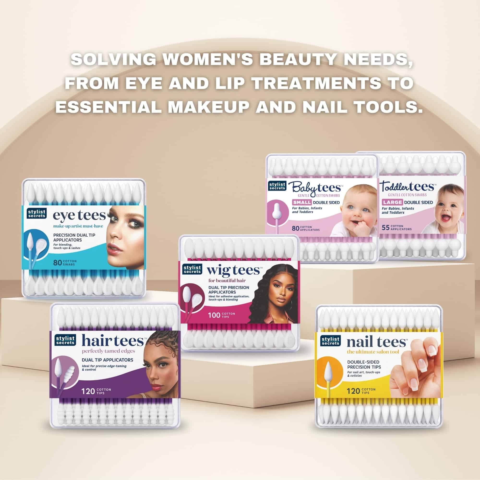 Fran Wilson NAIL TEES COTTON TIPS 120 Count (12 PACK) - La - Imagen 8