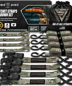 Correas de Amarrar con Trinquete (Paquete de 4) -