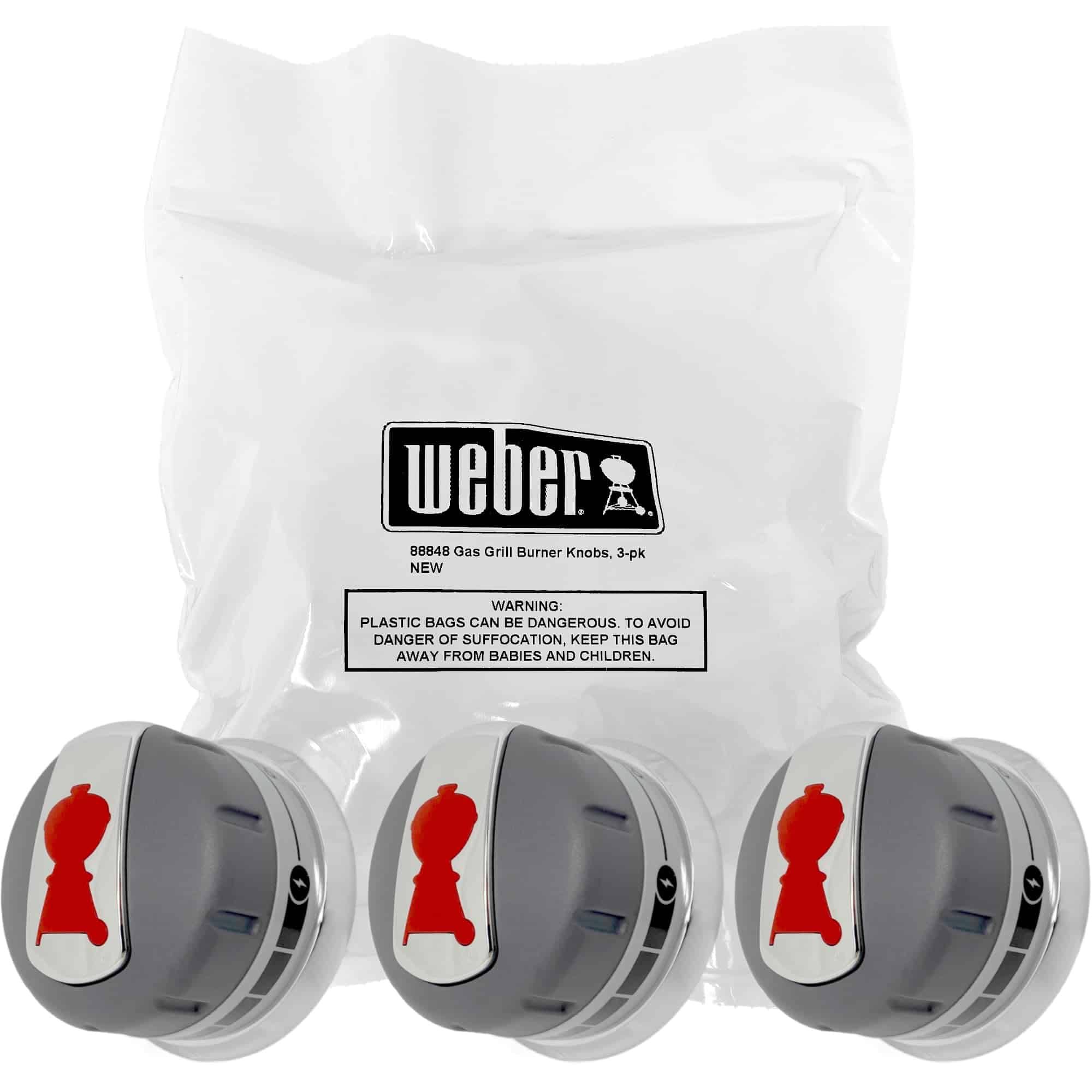Perillas de Quemador para Parrilla de Gas Weber 88848