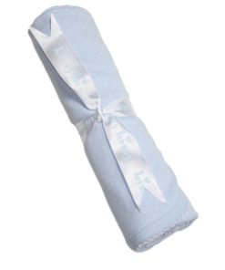 Kissy Kissy - Nueva Manta Kissy Dots - Azul con Blanco -