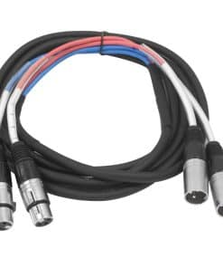 Cables de Serpiente de 2 Canales para Altavoces Seismic