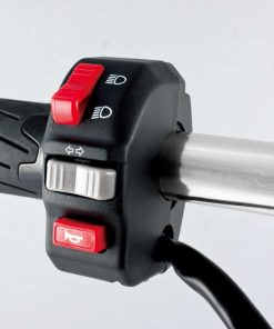 Interruptor de Control de Motocicleta KiWAV Negro Luz de
