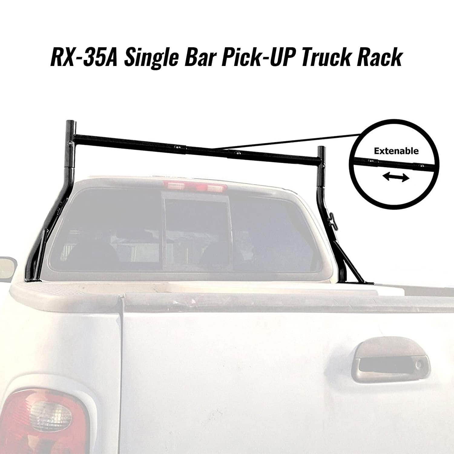 AA-Racks Modelo X35-A Universal Solo Barra para Camioneta - Imagen 7