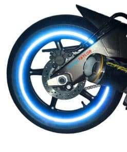 Cintas Reflectantes de Seguridad de Alta Intensidad en Azul