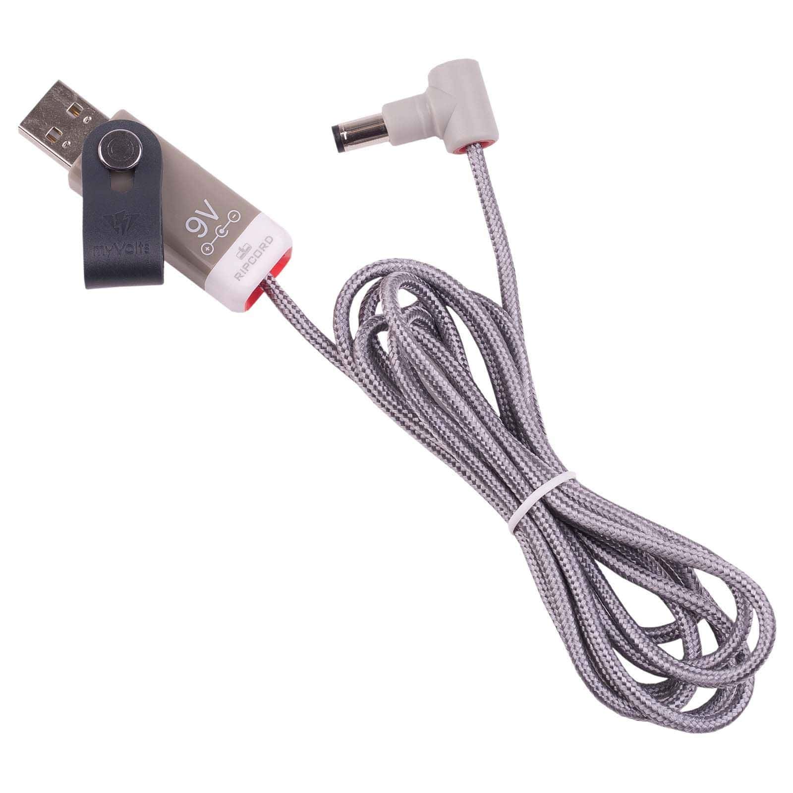 Cable de alimentación USB a 9V DC myVolts Ripcord
