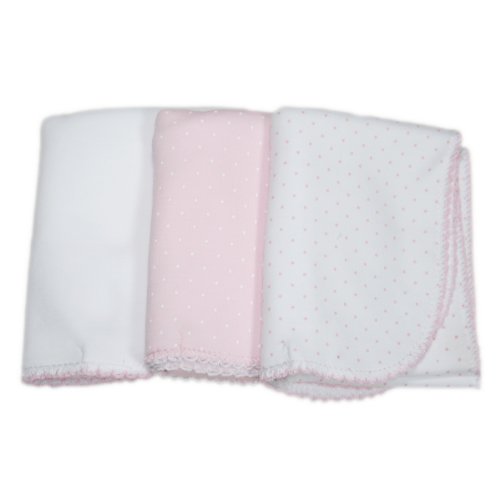 Kissy Kissy - Set de 3 Baberos para Eructar - Lunares