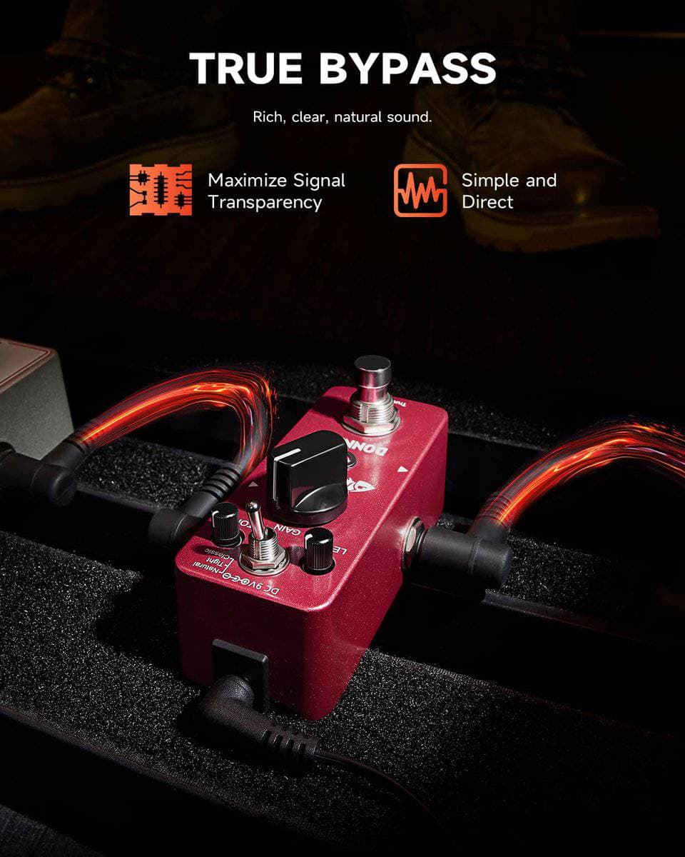 Pedal de Distorsión para Guitarra Donner, Morpher Mini - Imagen 7