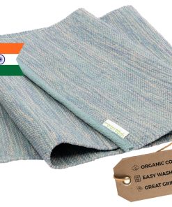 Tapete de Yoga de Algodón Orgánico Yogasana -Agua