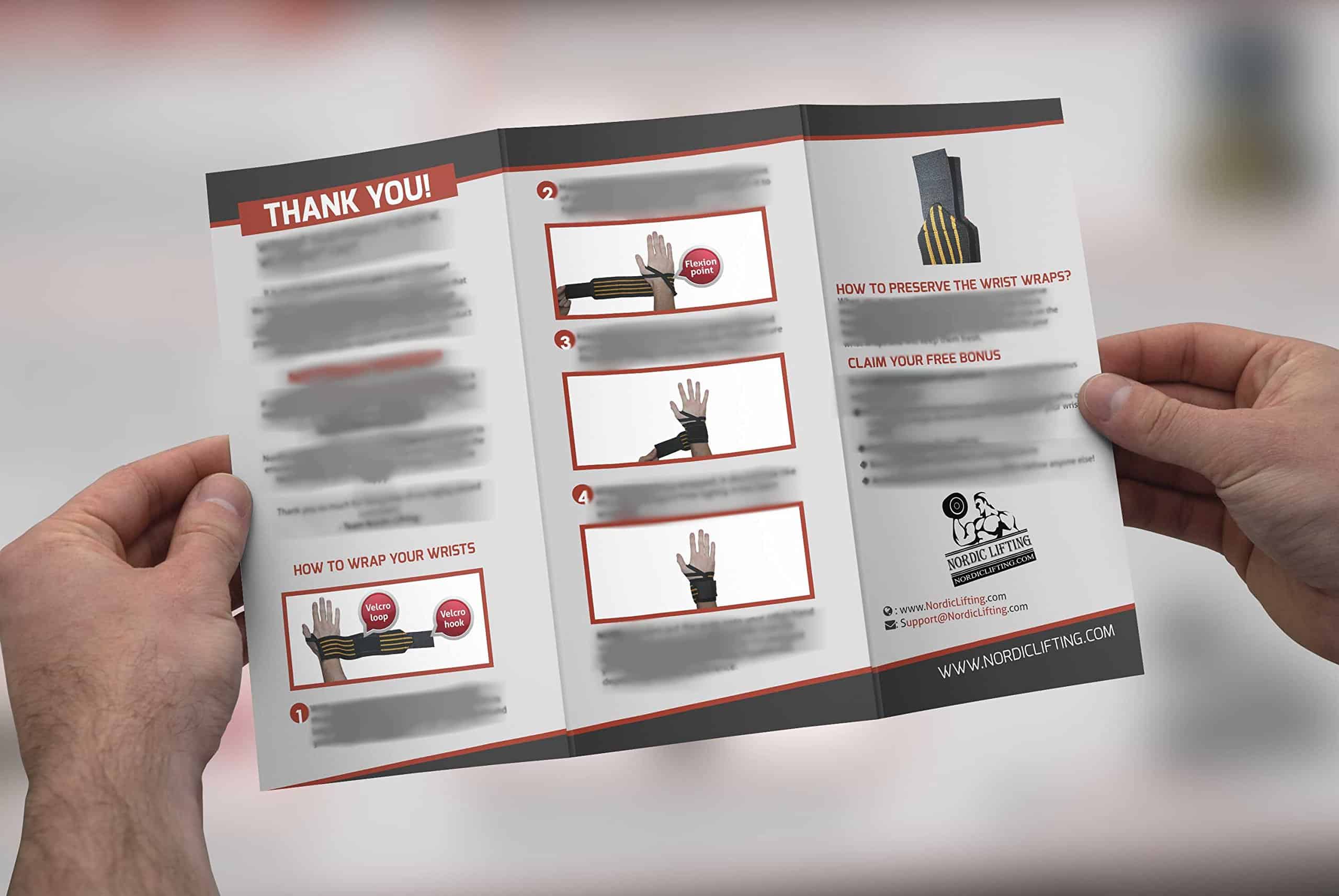 Vendas para Muñeca (2 Pares/4 Vendajes) 14" para - Imagen 8